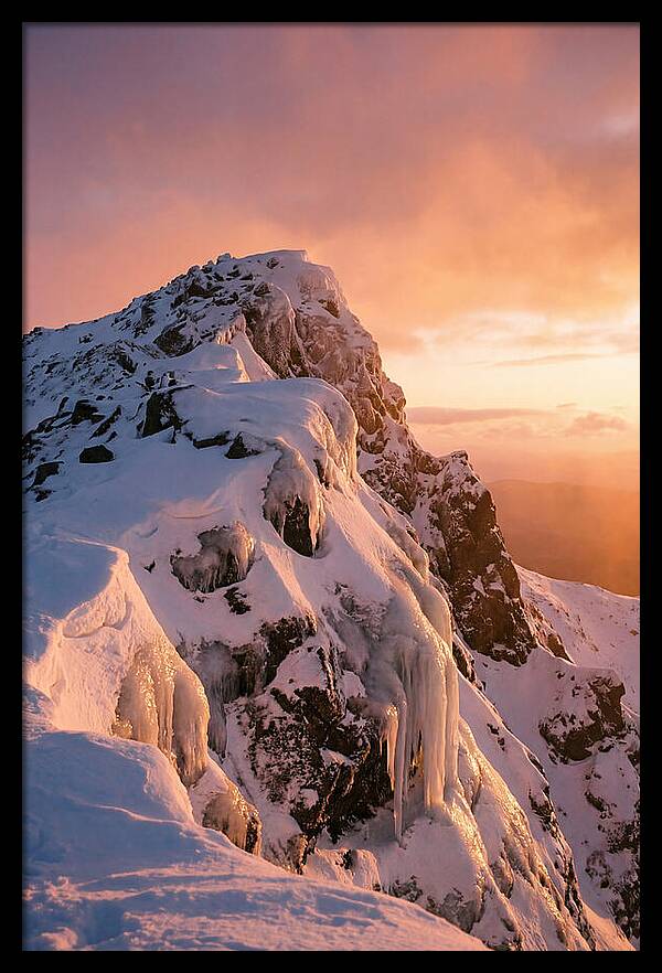 Ben Nevis Peak At Dusk