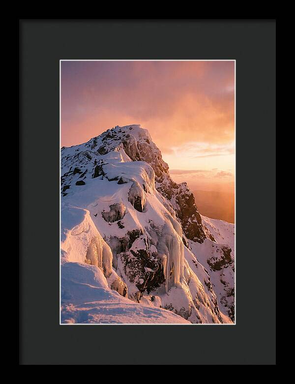 Ben Nevis Peak At Dusk