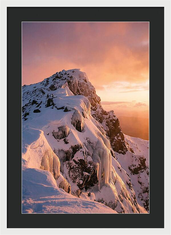 Ben Nevis Peak At Dusk