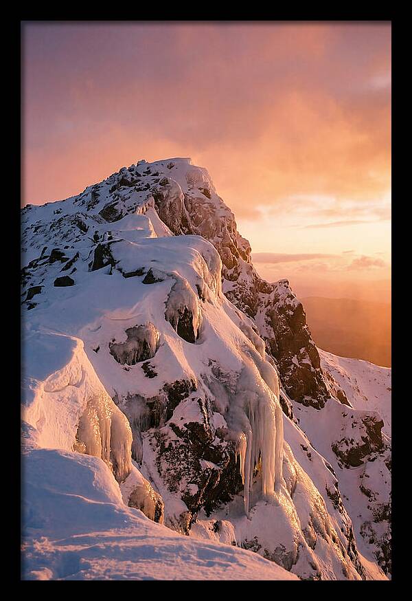 Ben Nevis Peak At Dusk