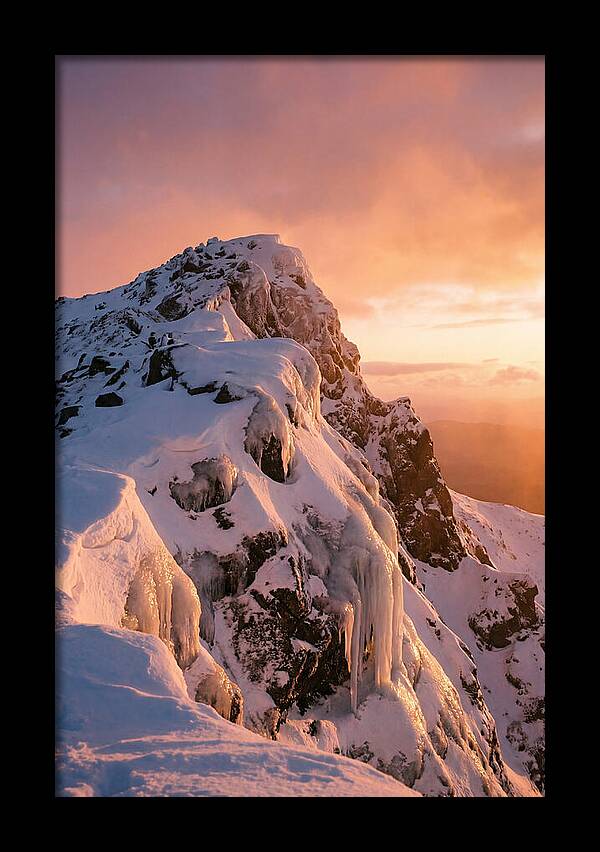 Ben Nevis Peak At Dusk
