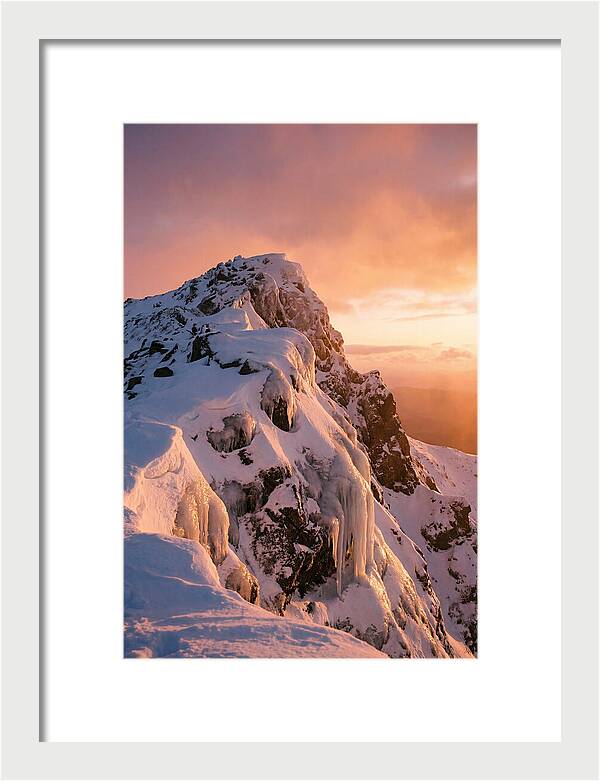 Ben Nevis Peak At Dusk
