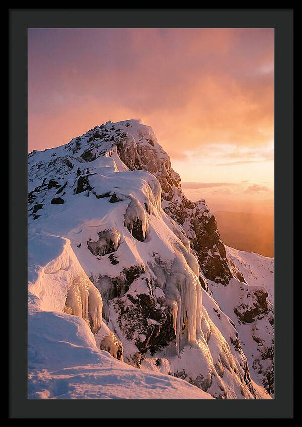 Ben Nevis Peak At Dusk