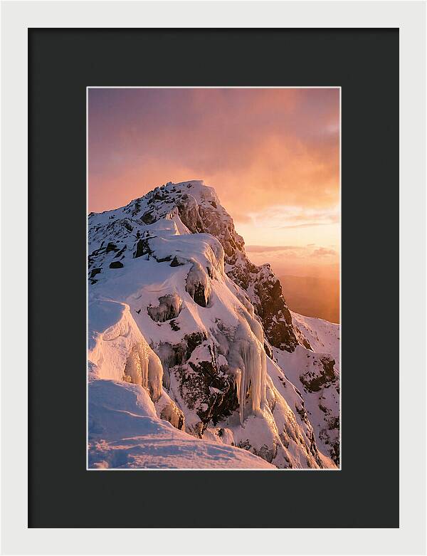 Ben Nevis Peak At Dusk