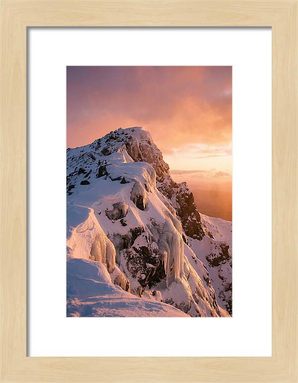 Ben Nevis Peak At Dusk