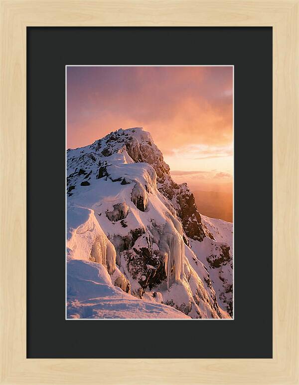 Ben Nevis Peak At Dusk