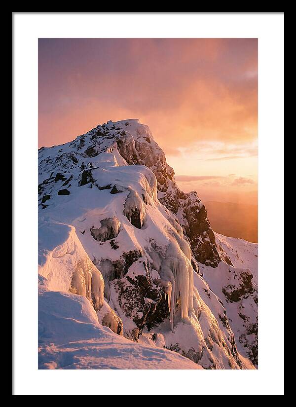 Ben Nevis Peak At Dusk