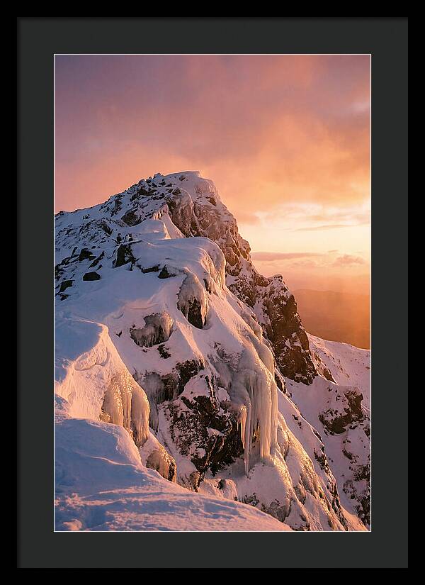 Ben Nevis Peak At Dusk