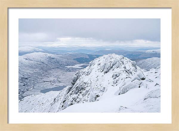 Ben Nevis Winter Summit View