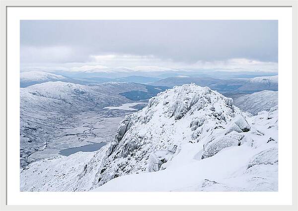 Ben Nevis Winter Summit View