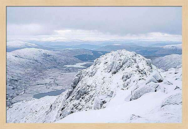 Ben Nevis Winter Summit View