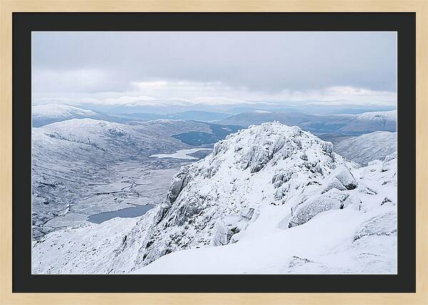 Ben Nevis Winter Summit View