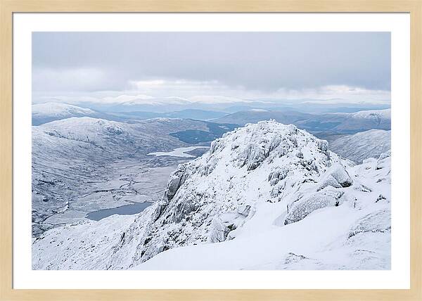 Ben Nevis Winter Summit View