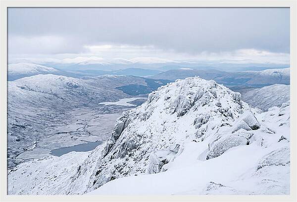 Ben Nevis Winter Summit View