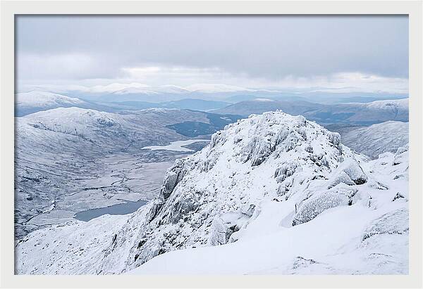 Ben Nevis Winter Summit View