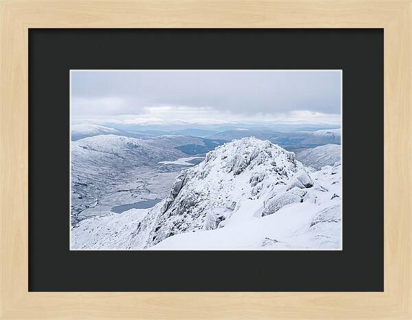 Ben Nevis Winter Summit View