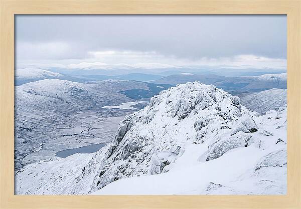 Ben Nevis Winter Summit View