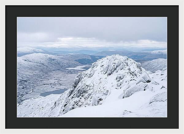 Ben Nevis Winter Summit View