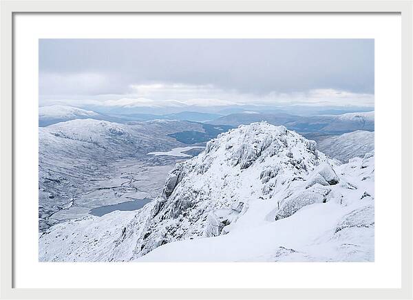 Ben Nevis Winter Summit View