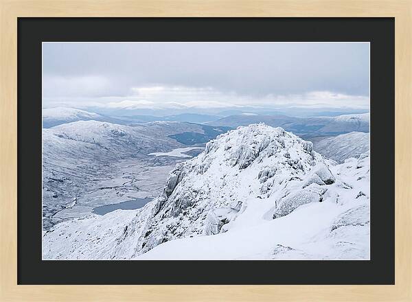 Ben Nevis Winter Summit View