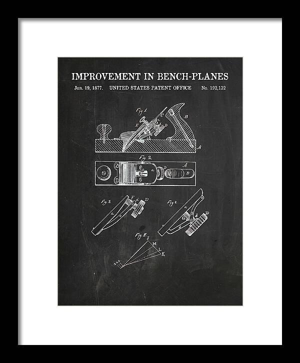Bench Plane Chalkboard Patent Us192132a