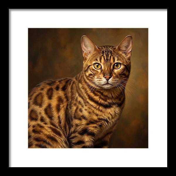 Bengal Cat Portrait