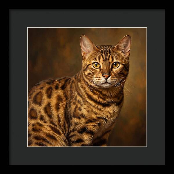 Bengal Cat Portrait