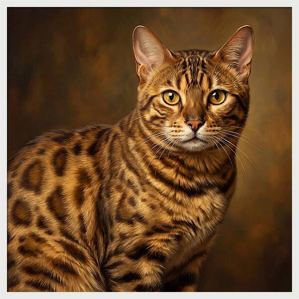 Bengal Cat Portrait
