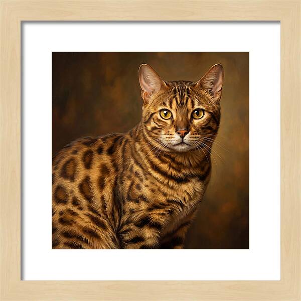 Bengal Cat Portrait