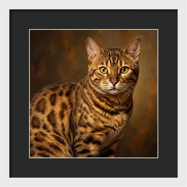 Bengal Cat Portrait