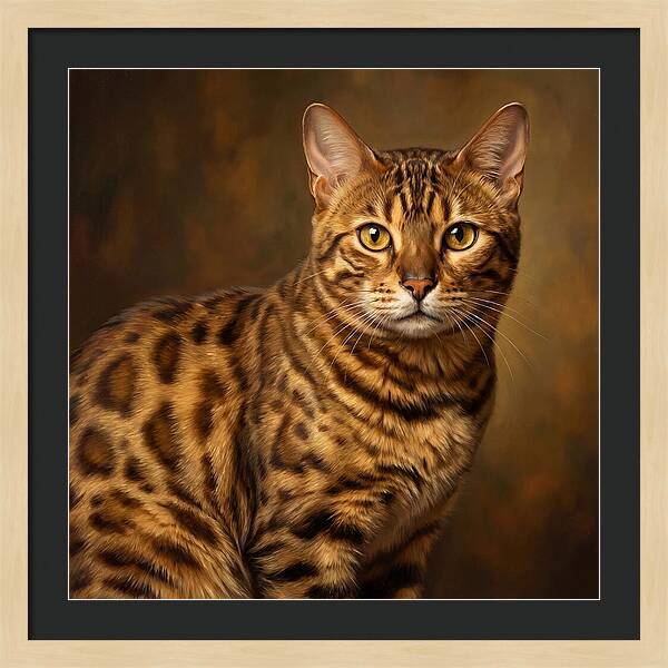 Bengal Cat Portrait
