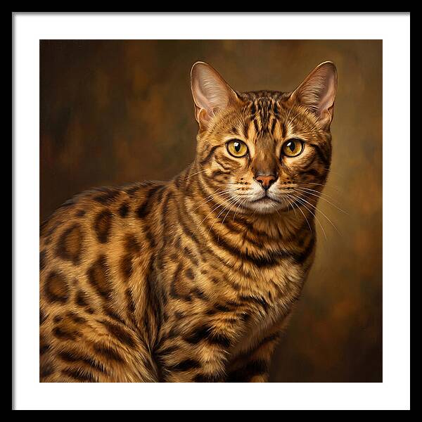 Bengal Cat Portrait