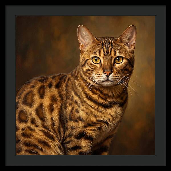 Bengal Cat Portrait