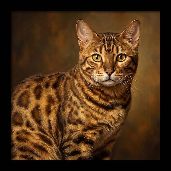 Bengal Cat Portrait