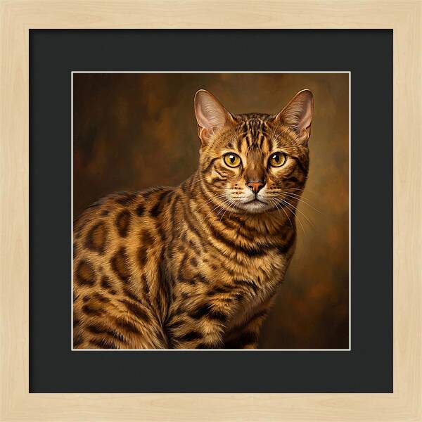Bengal Cat Portrait