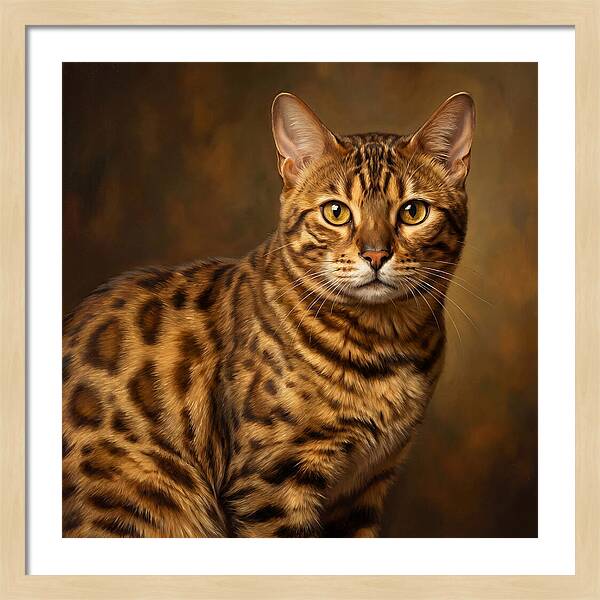 Bengal Cat Portrait