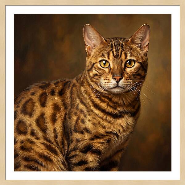 Bengal Cat Portrait