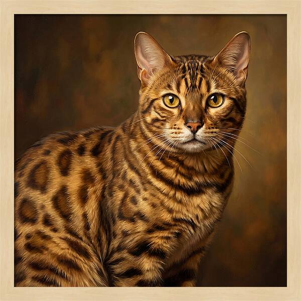 Bengal Cat Portrait
