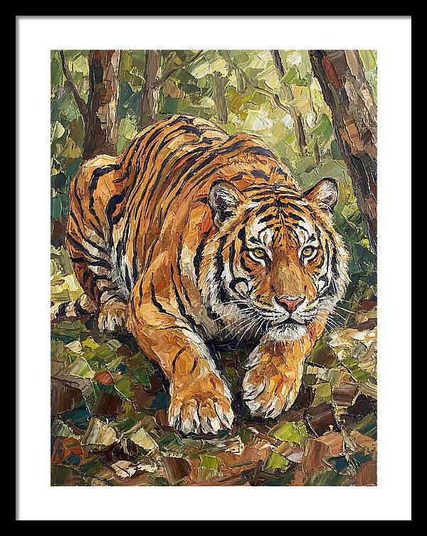 Bengal Tiger In Lush Greenery