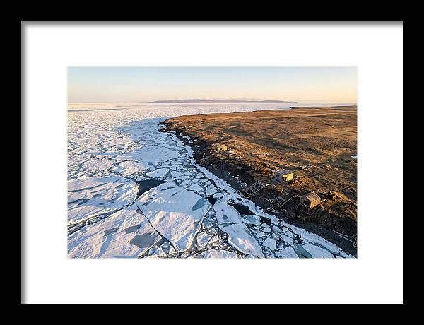 Bering Sea Coast At Golden Hour
