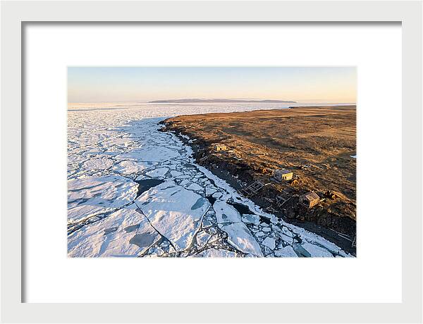 Bering Sea Coast At Golden Hour