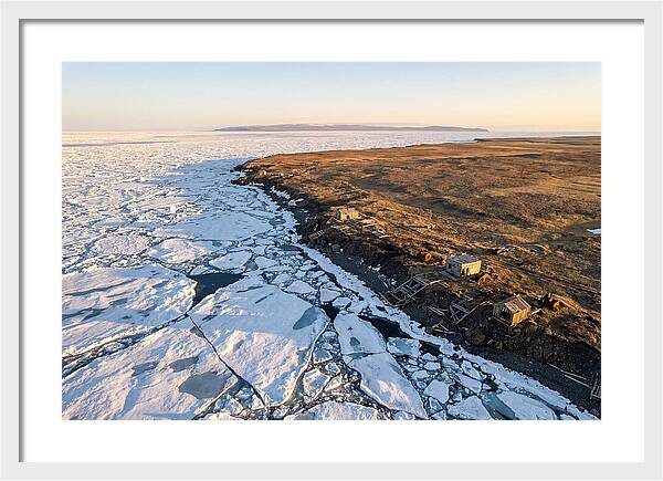 Bering Sea Coast At Golden Hour