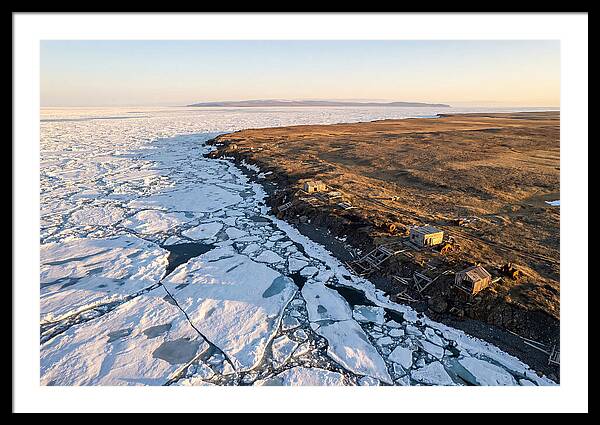 Bering Sea Coast At Golden Hour