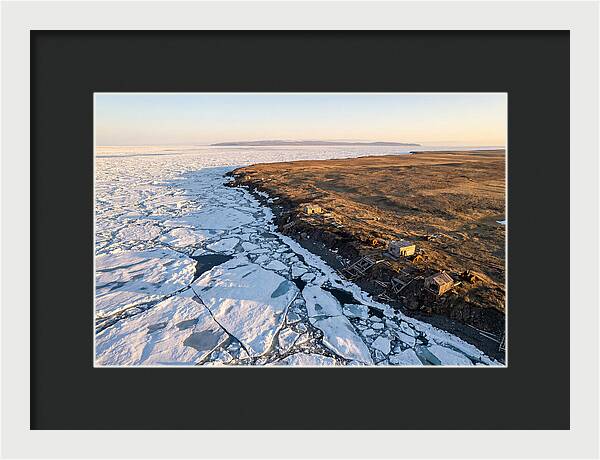 Bering Sea Coast At Golden Hour