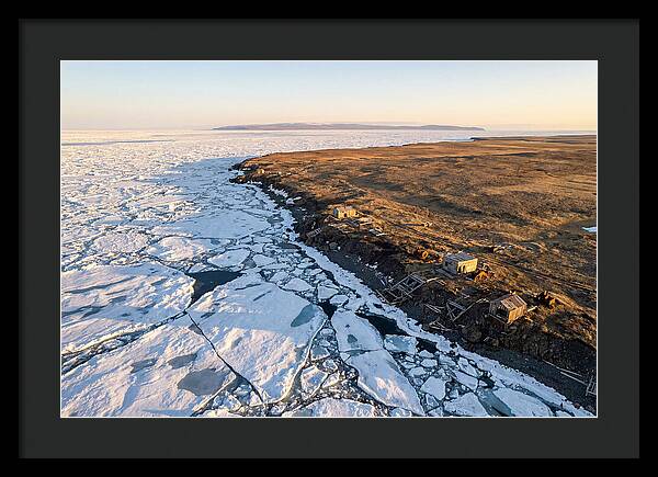 Bering Sea Coast At Golden Hour