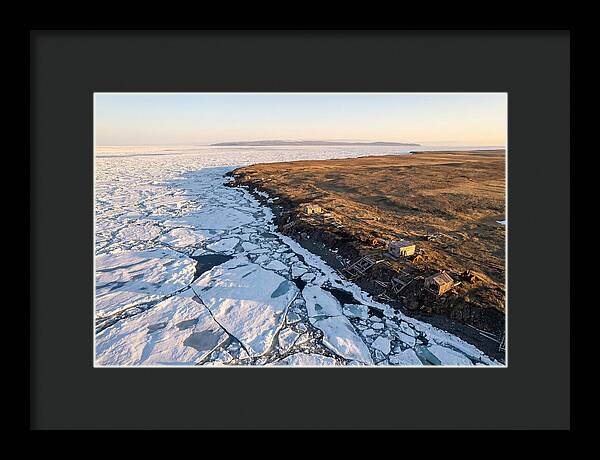 Bering Sea Coast At Golden Hour