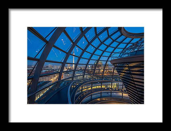 Berlin Skyline From Reichstag Dome
