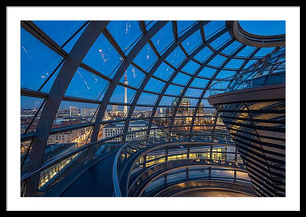 Berlin Skyline From Reichstag Dome