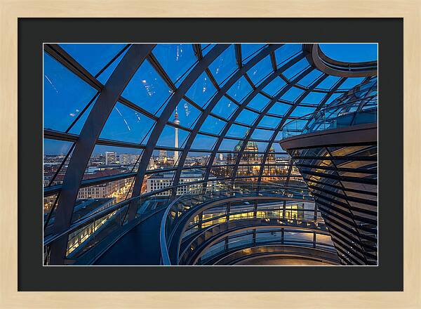Berlin Skyline From Reichstag Dome