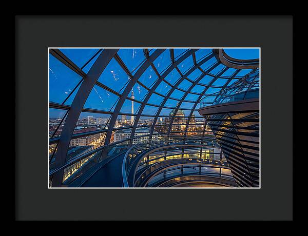 Berlin Skyline From Reichstag Dome